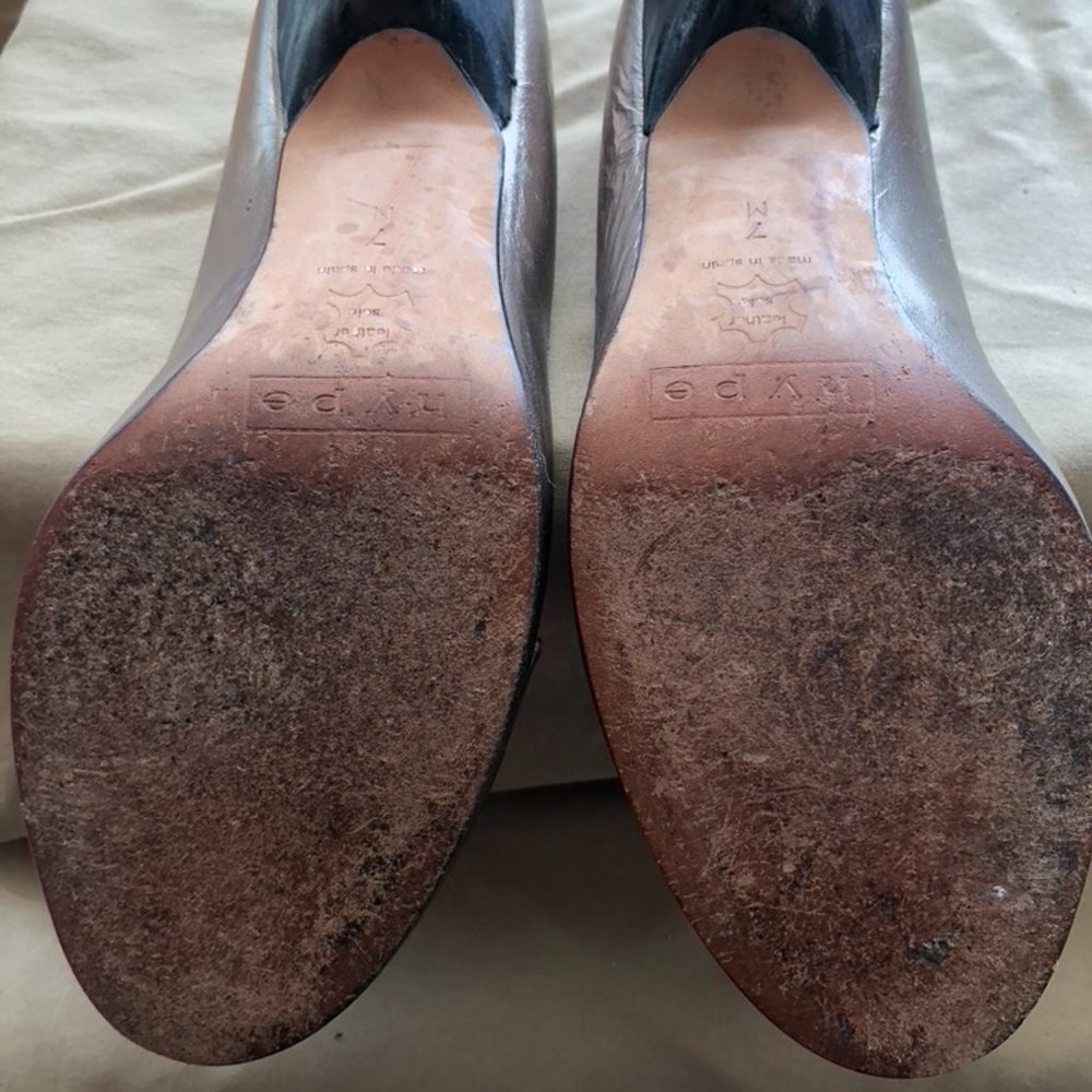 Hype Silver pumps 7.5 - Picture 2 of 2